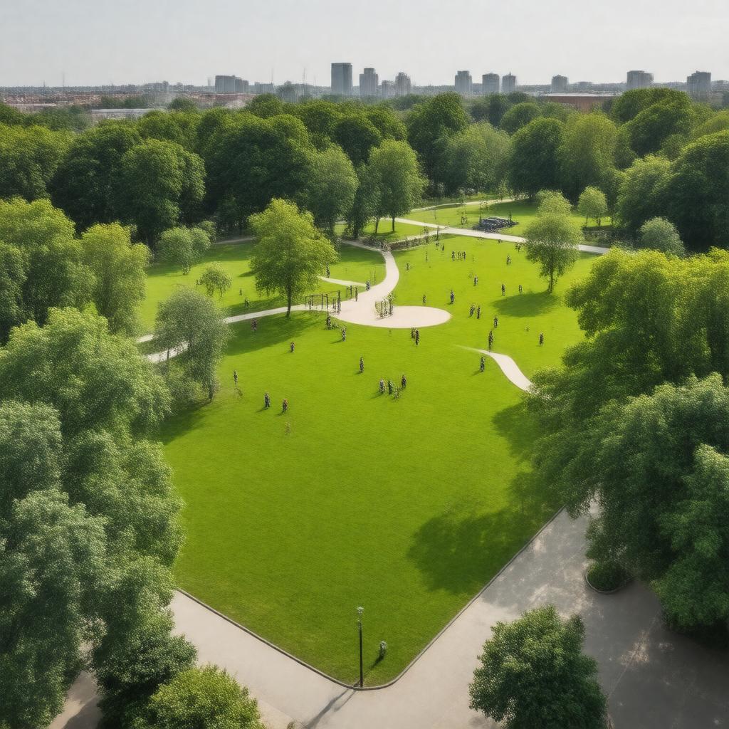 AI-created image of Well Street Common