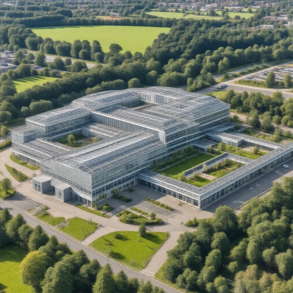 AI-created image of Wellcome Trust Sanger Institute