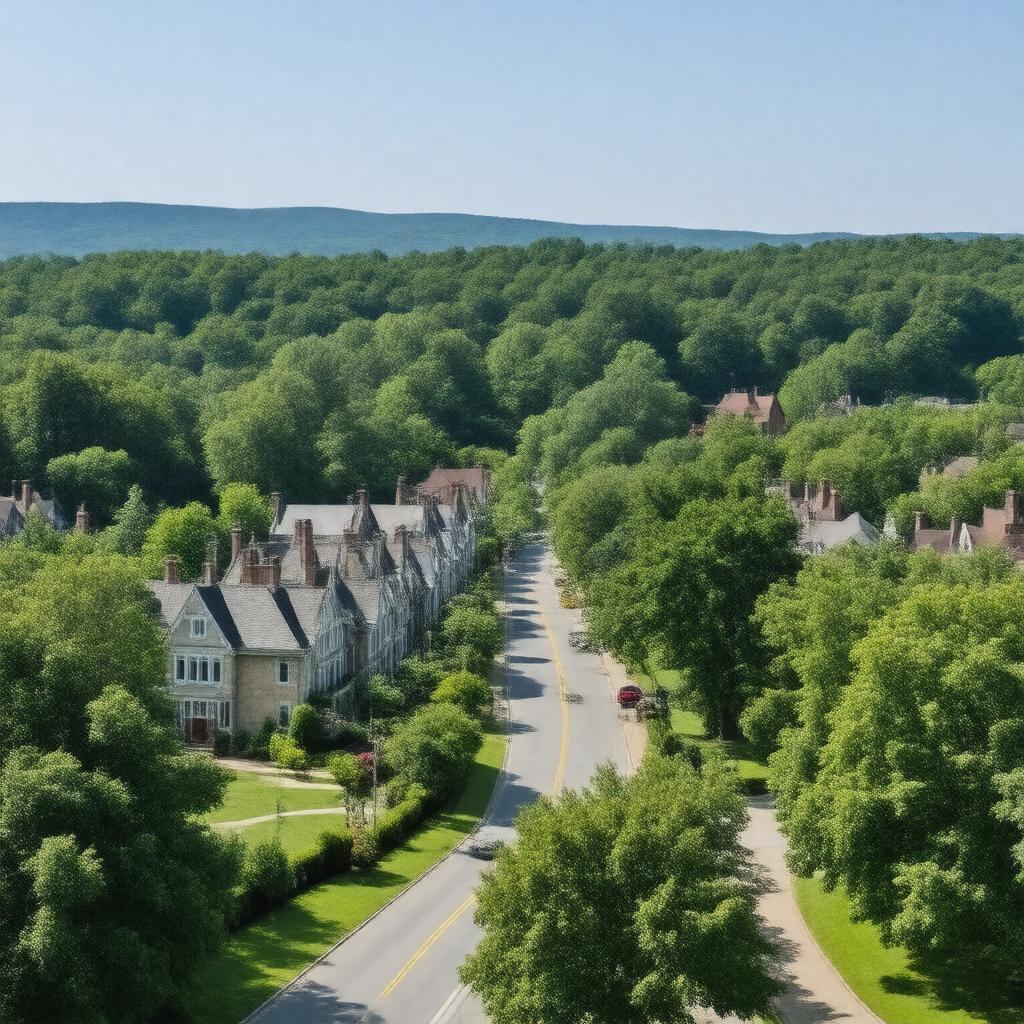 AI-created image of Wellesley