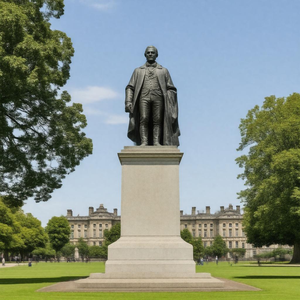 AI-created image of Wellington Monument