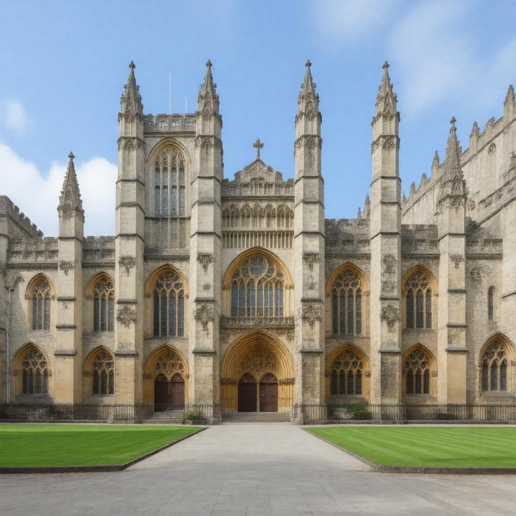 AI-created image of Wells Cathedral School