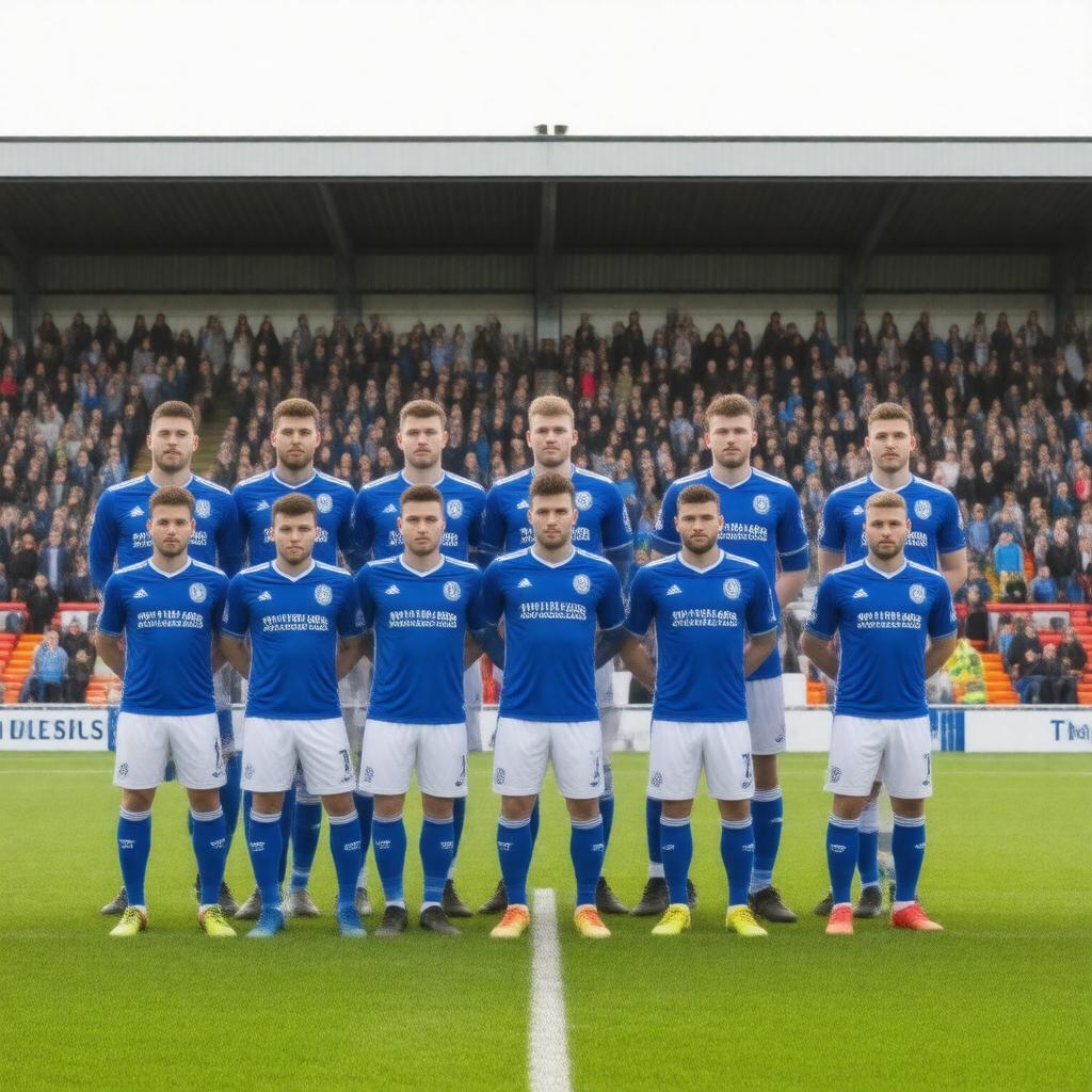 AI-created image of Wells City Football Club