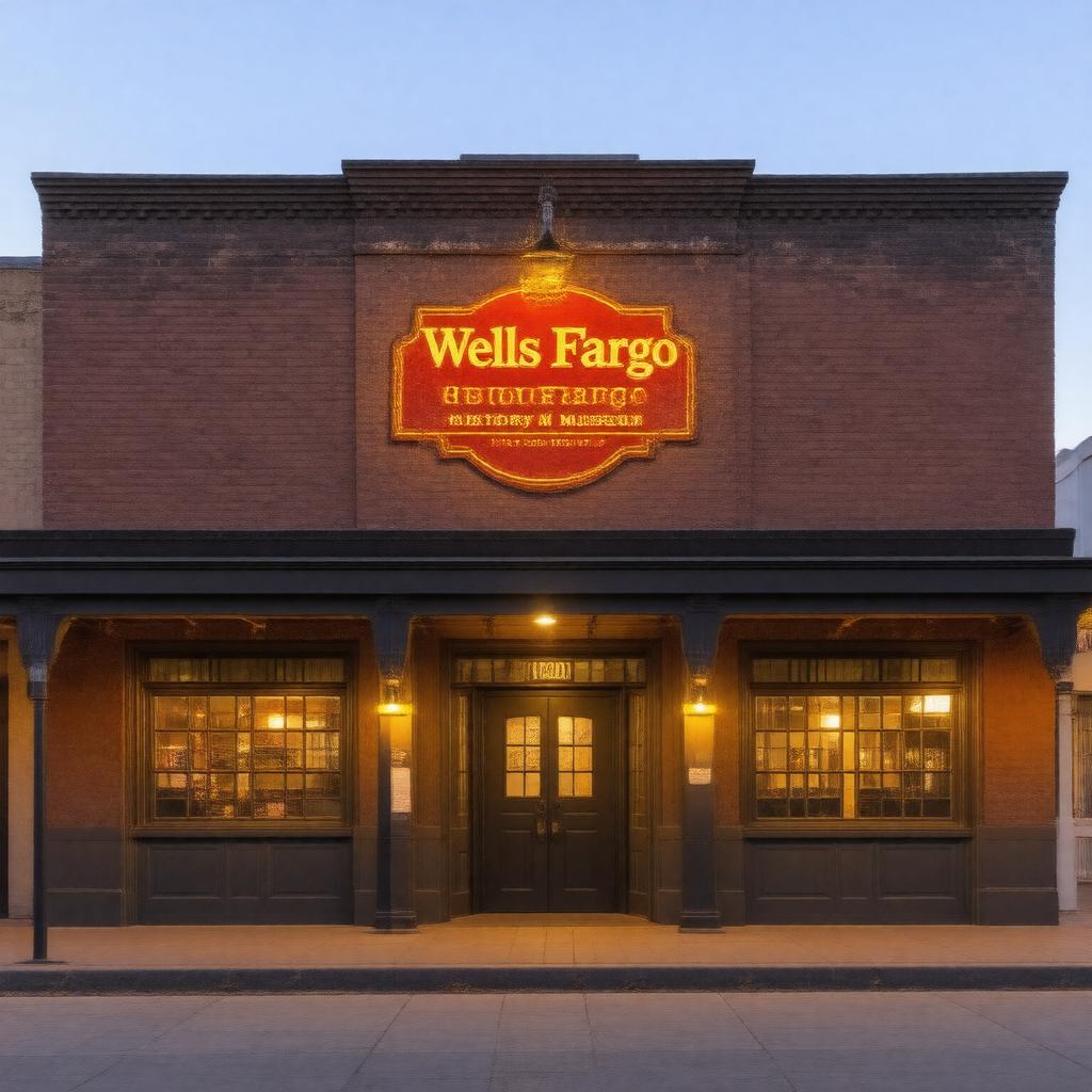 AI-created image of Wells Fargo History Museum