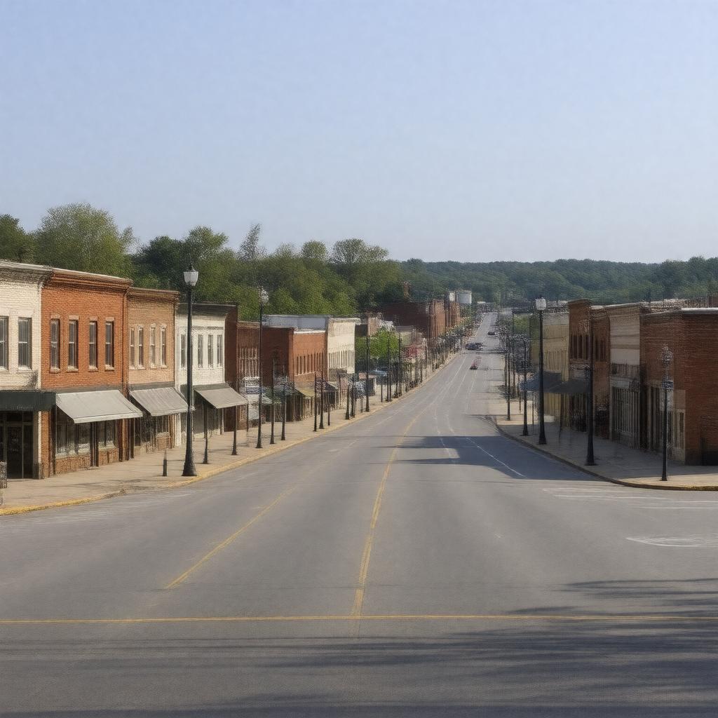 AI-created image of Wellston