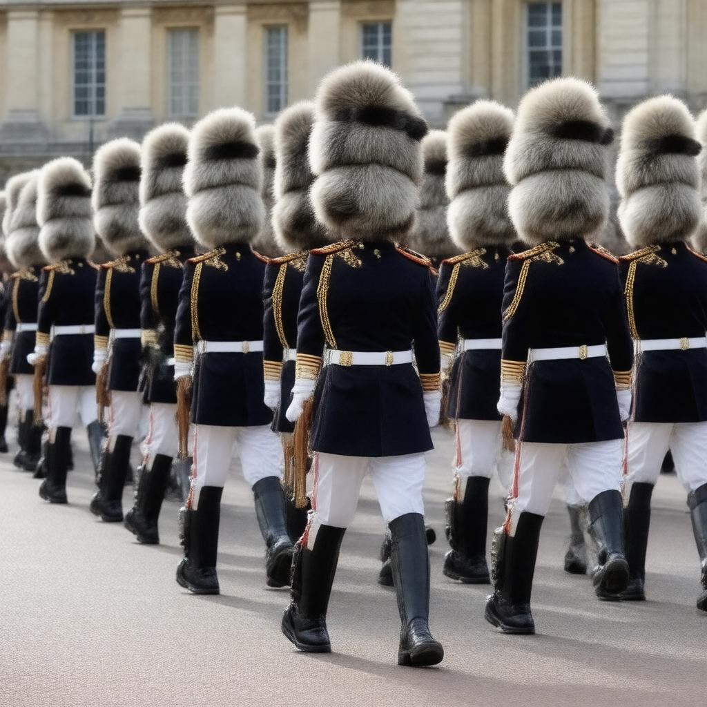 AI-created image of Welsh Guards