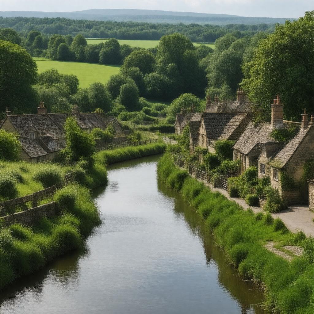 AI-created image of Welwyn