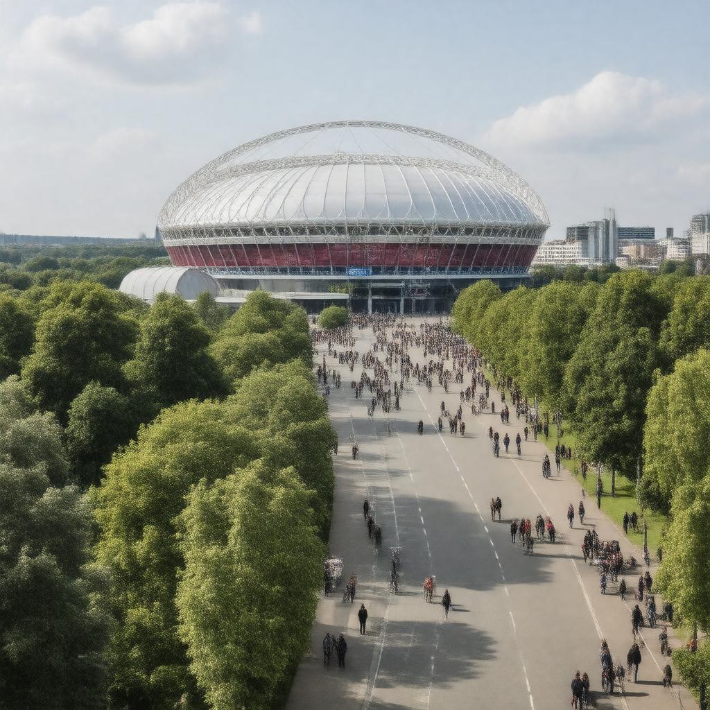 AI-created image of Wembley Park