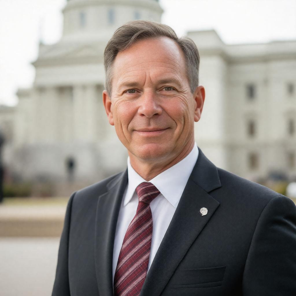 AI-created image of Wendell Anderson