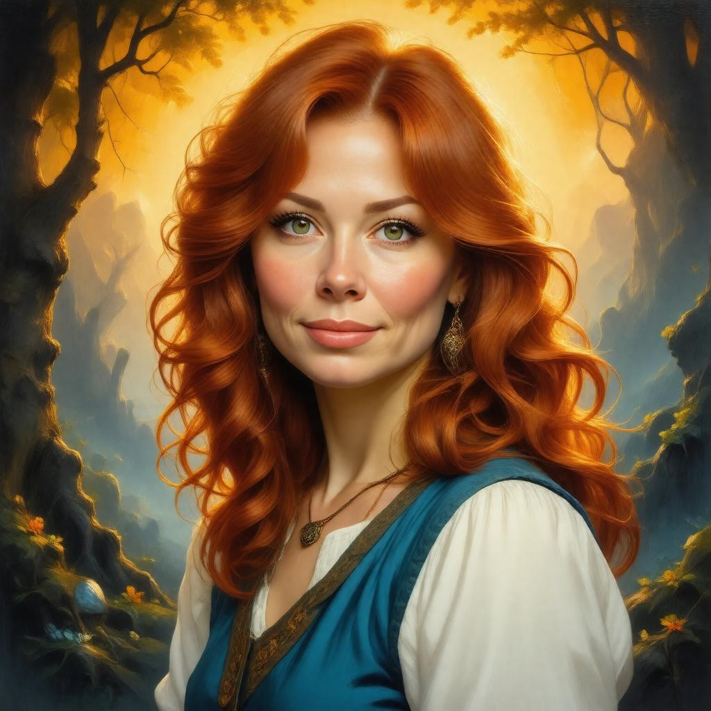 AI-created image of Wendy Pini