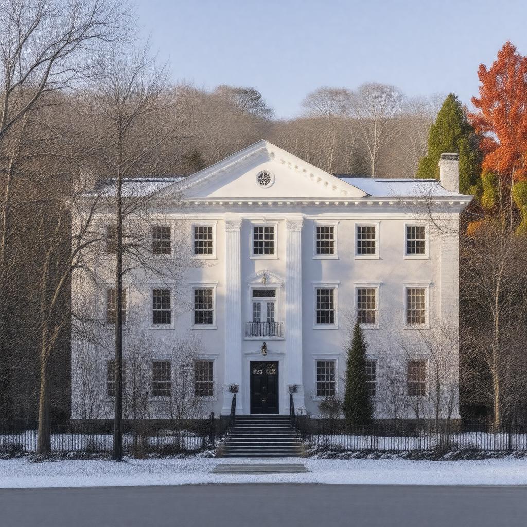 AI-created image of Wentworth Adams Hall