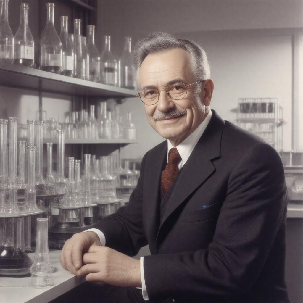 AI-created image of Werner Arber