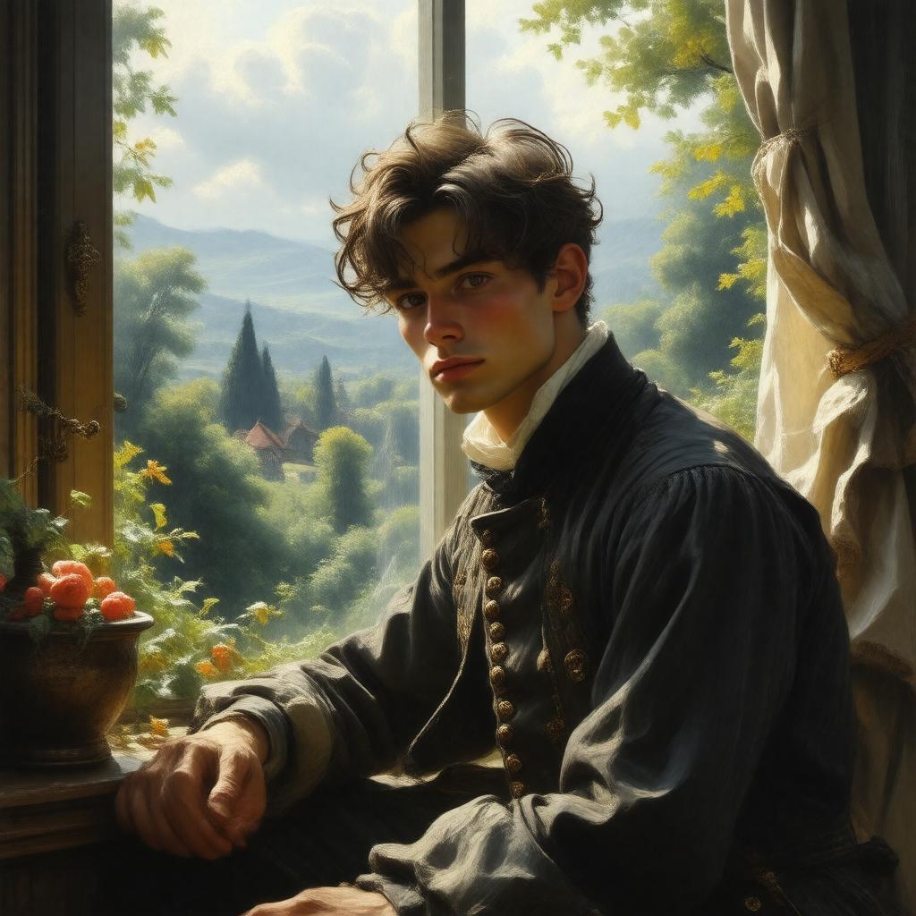 AI-created image of Werther