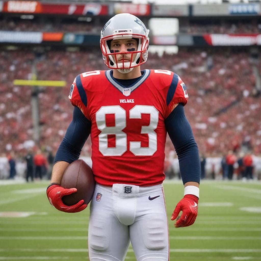 AI-created image of Wes Welker