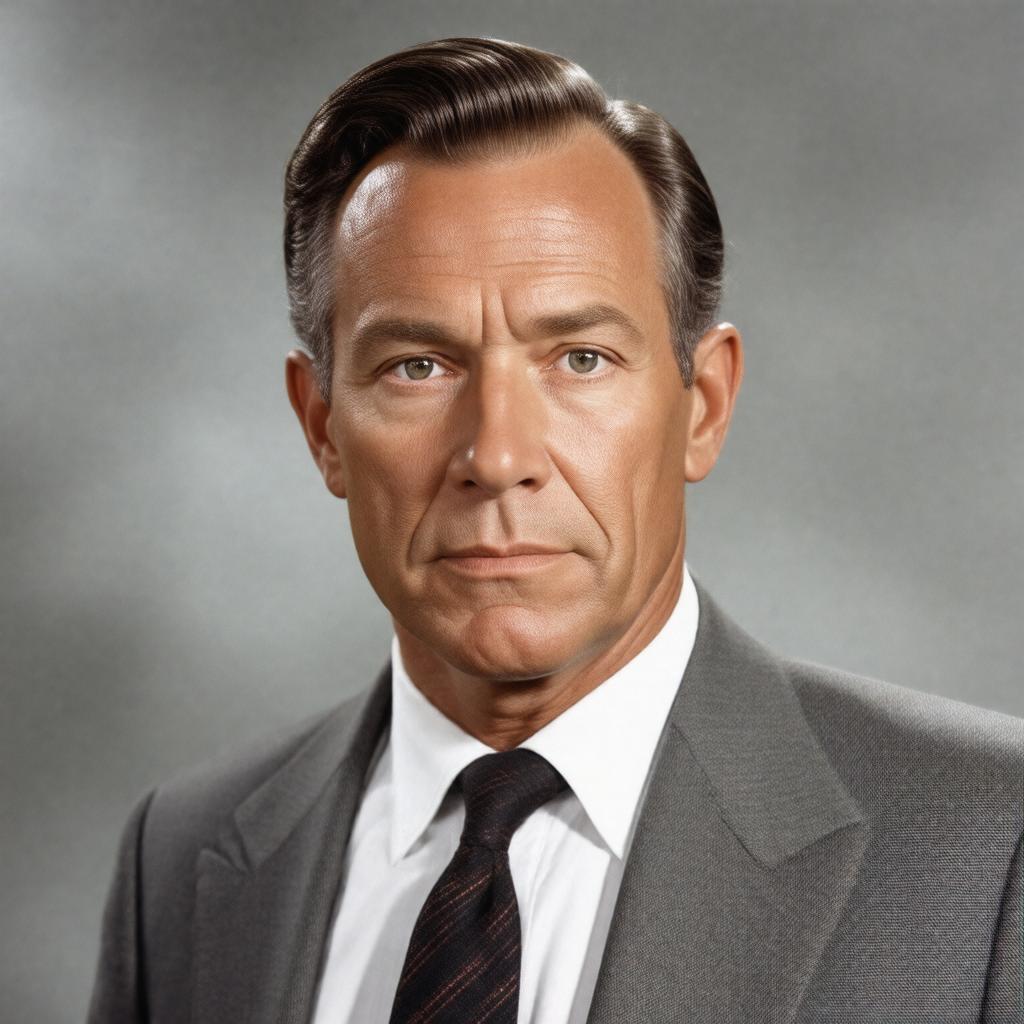 AI-created image of Wesley Addy