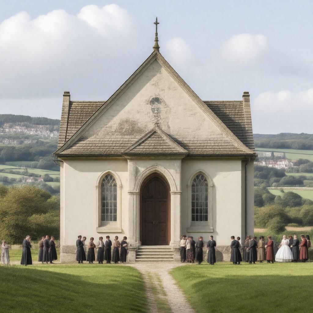 AI-created image of Wesleyan Methodist Church