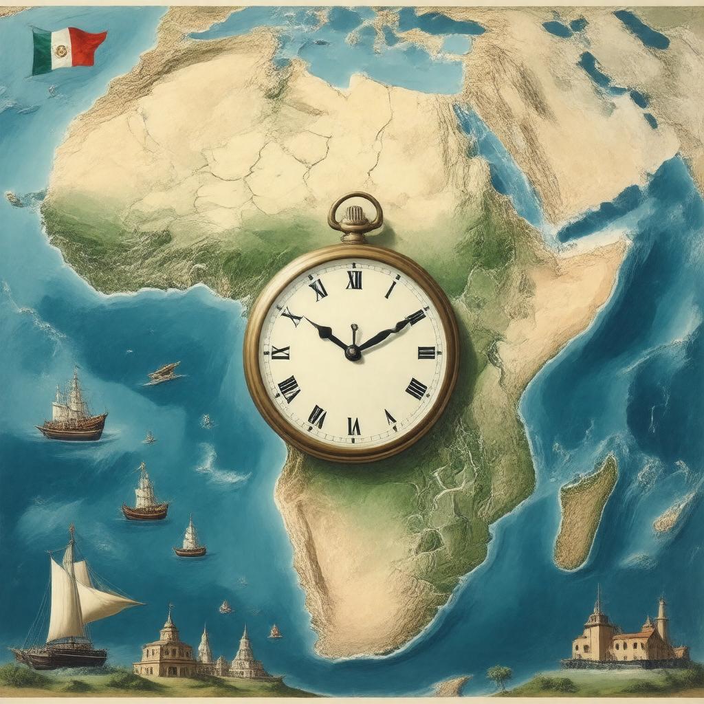 AI-created image of West Africa Time