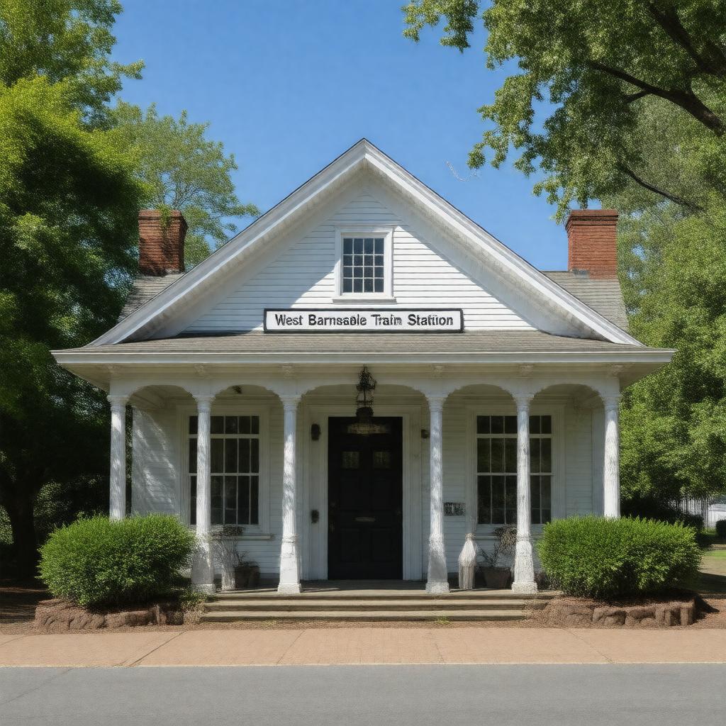 AI-created image of West Barnstable Historical Society