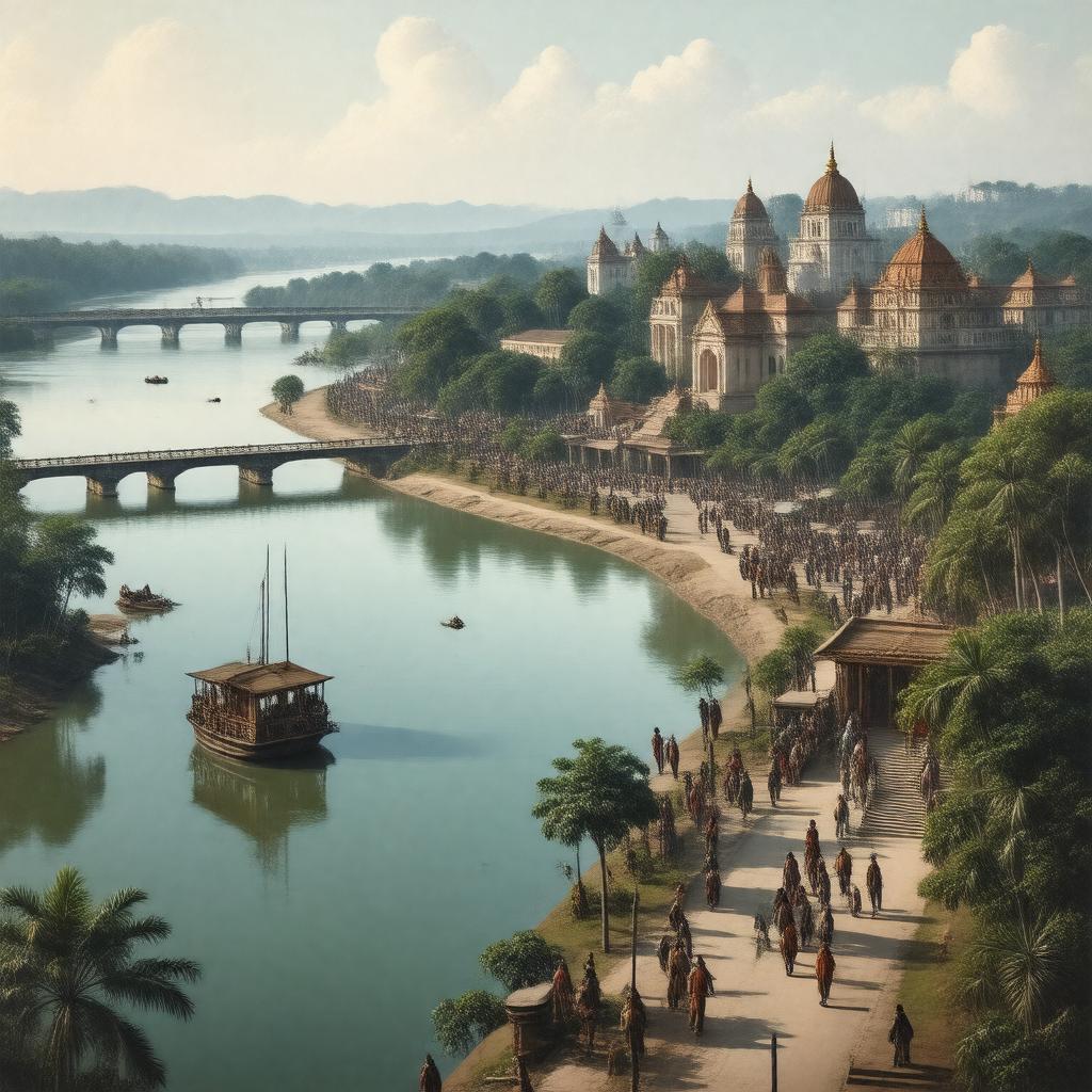 AI-created image of West Bengal