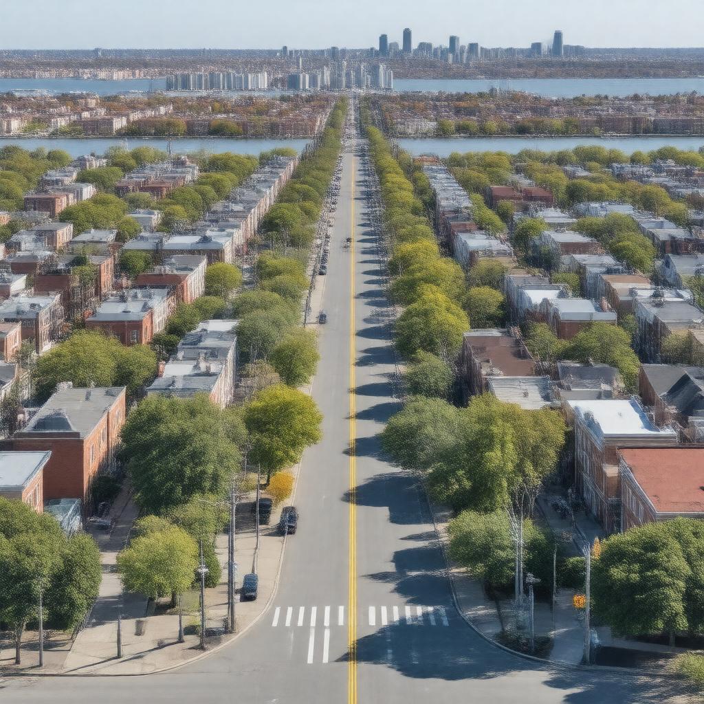 AI-created image of West Brighton