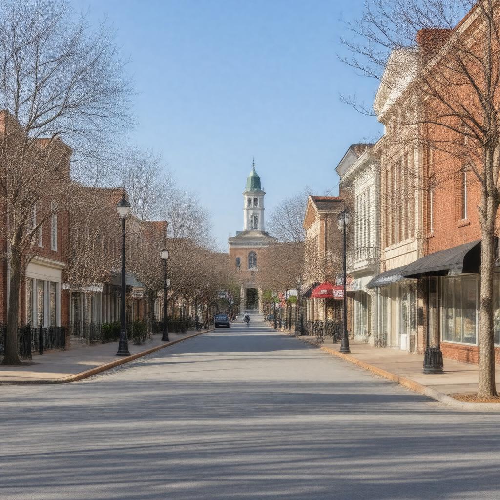 AI-created image of West Caldwell, New Jersey, USA