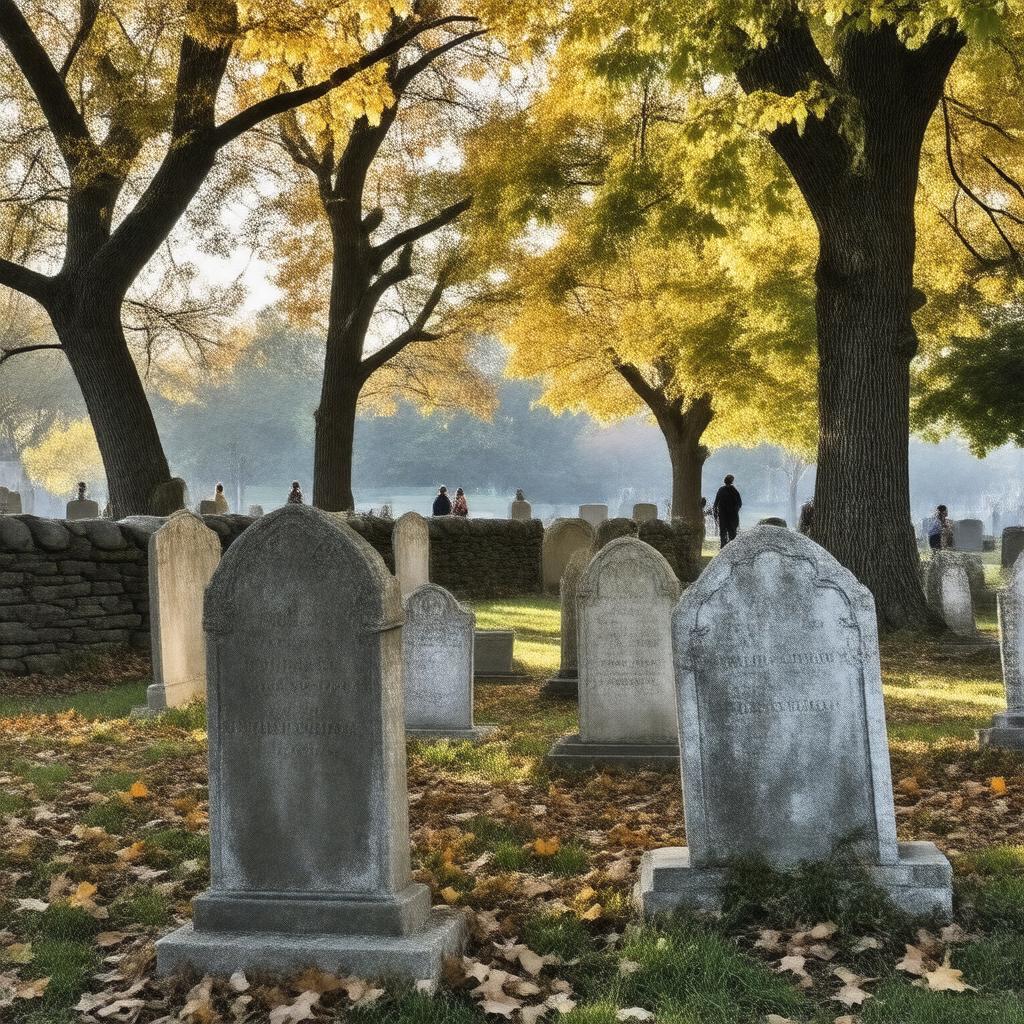 AI-created image of West Cemetery