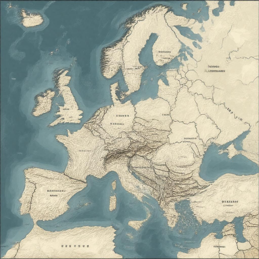 AI-created image of West Central German