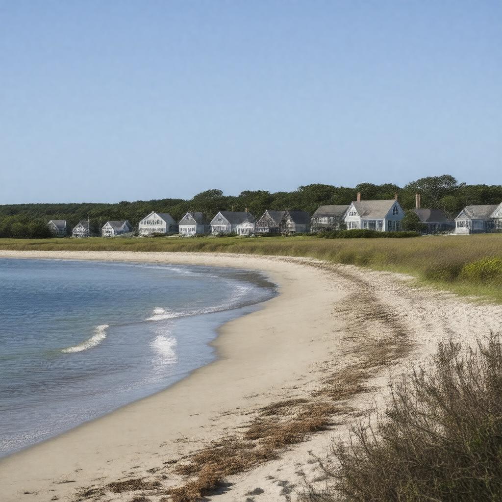 AI-created image of West Dennis, Massachusetts