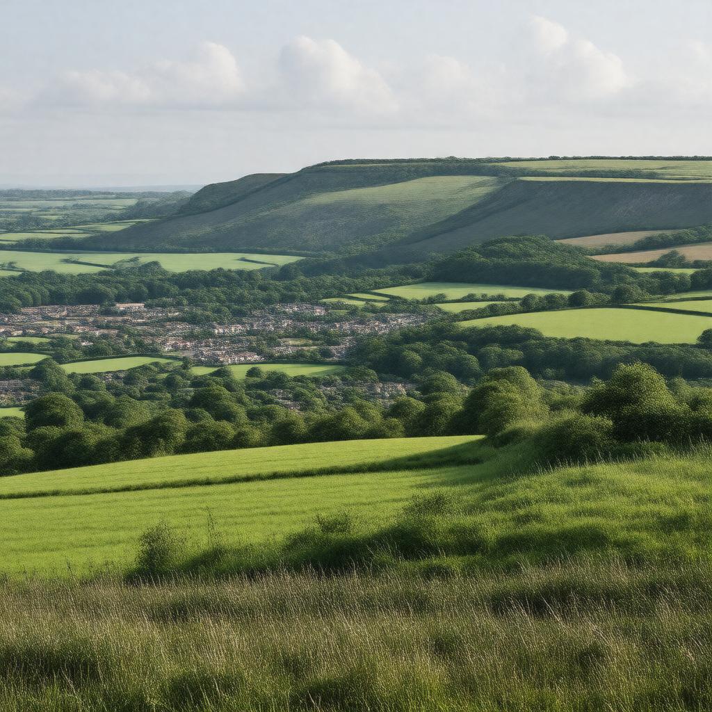 AI-created image of West Dorset