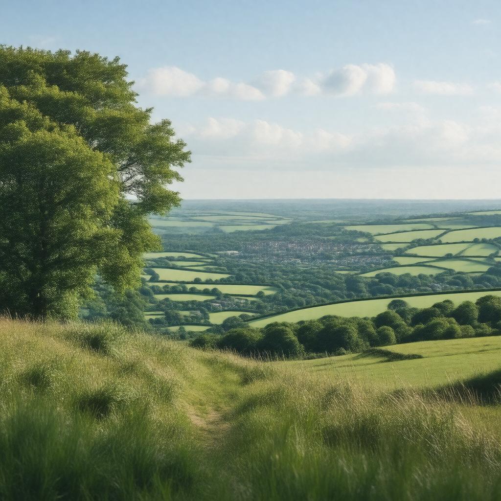 AI-created image of West Dorset District