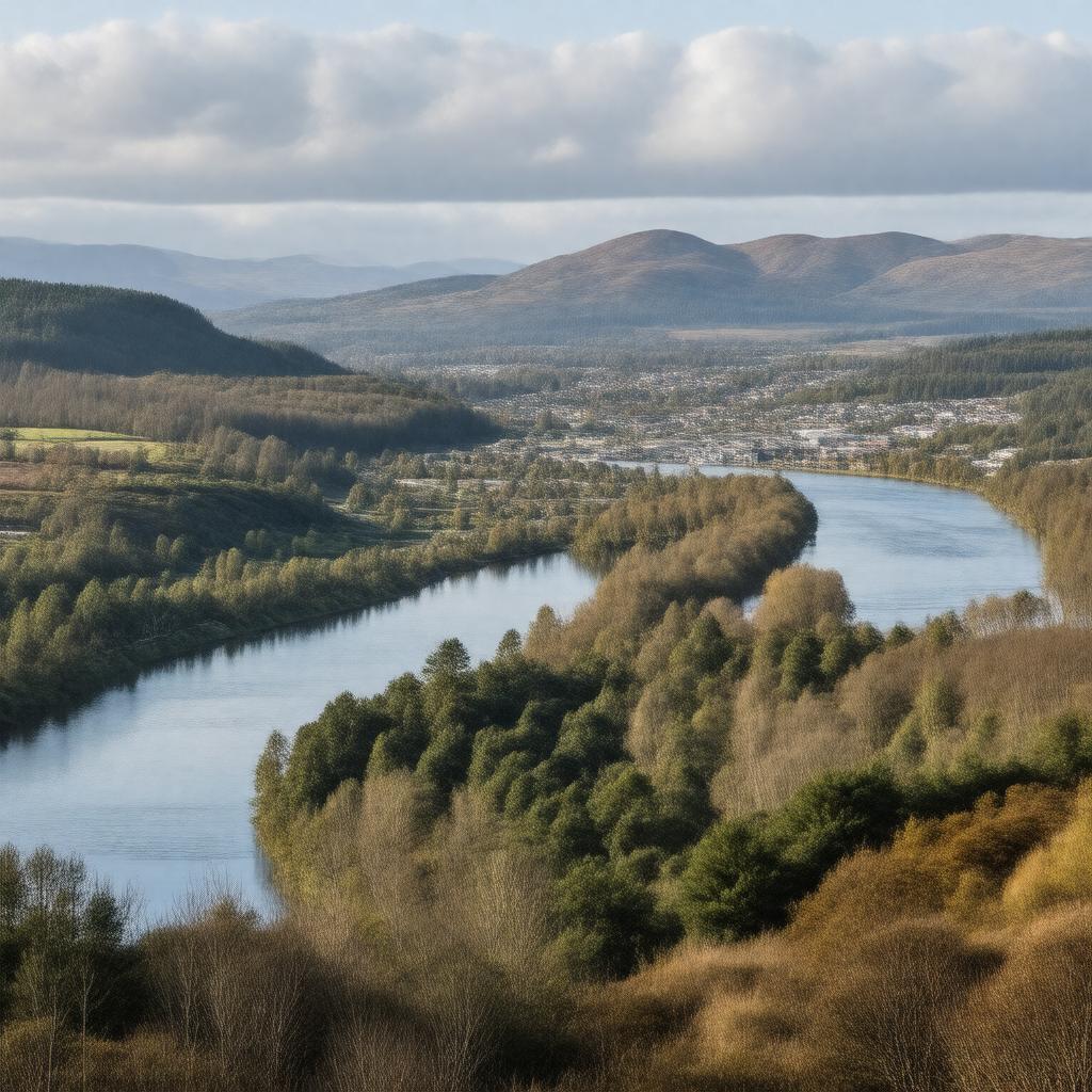 AI-created image of West Dunbartonshire