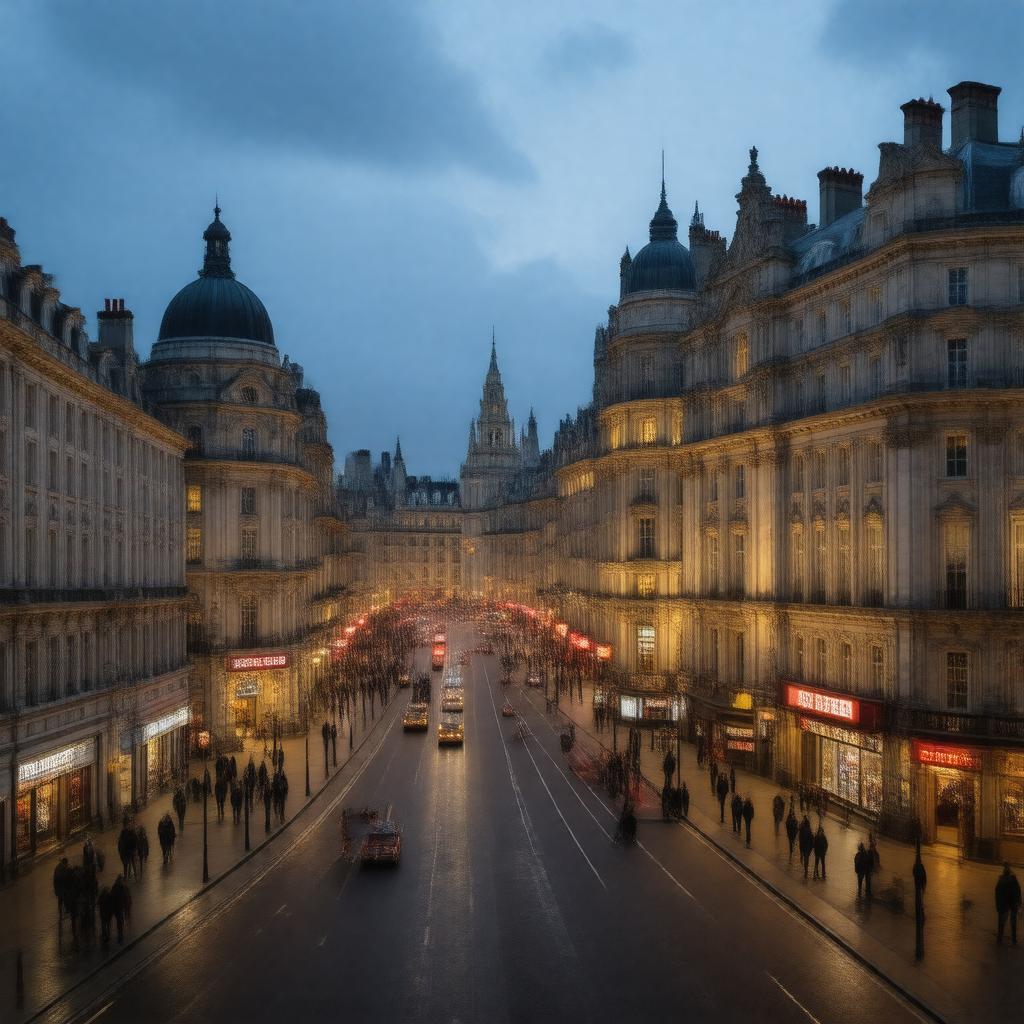 AI-created image of West End