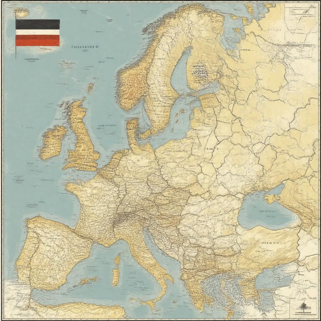 AI-created image of West Germany