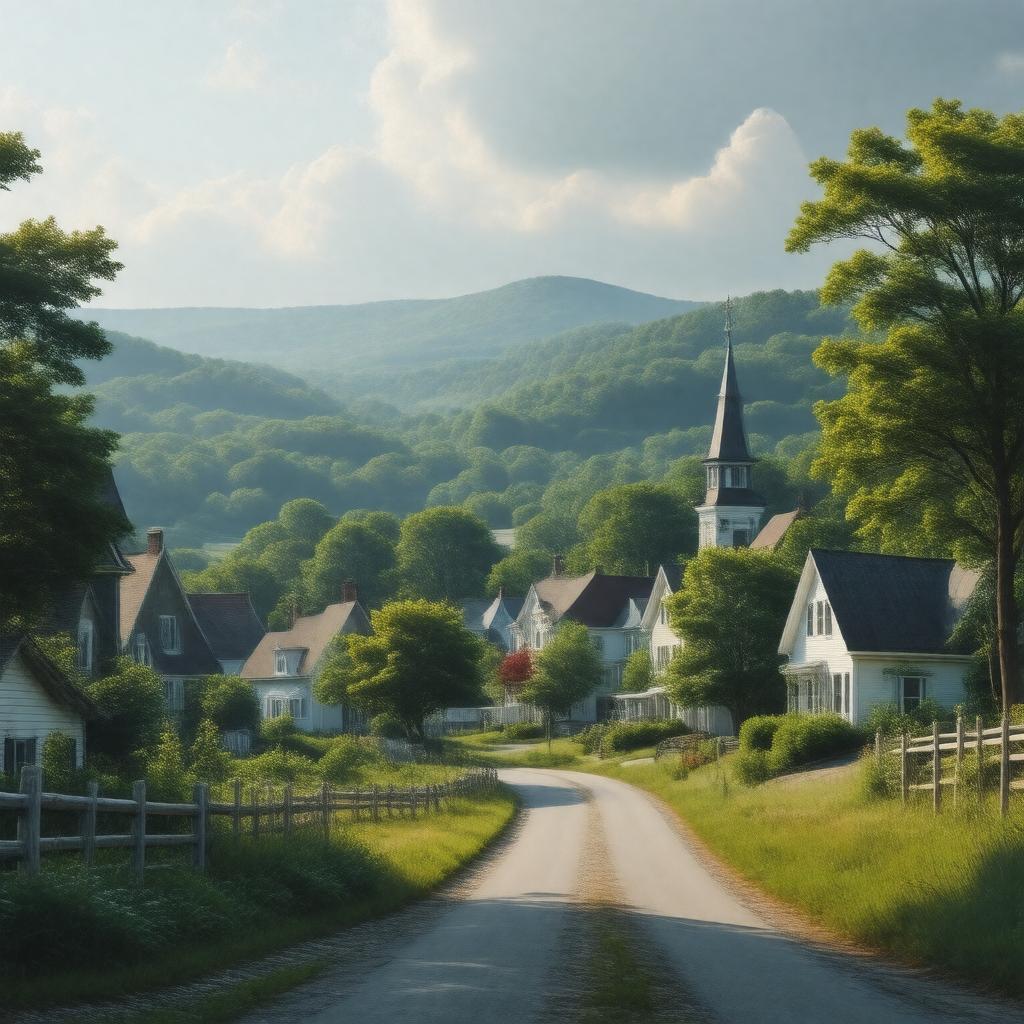 AI-created image of West Greenwich