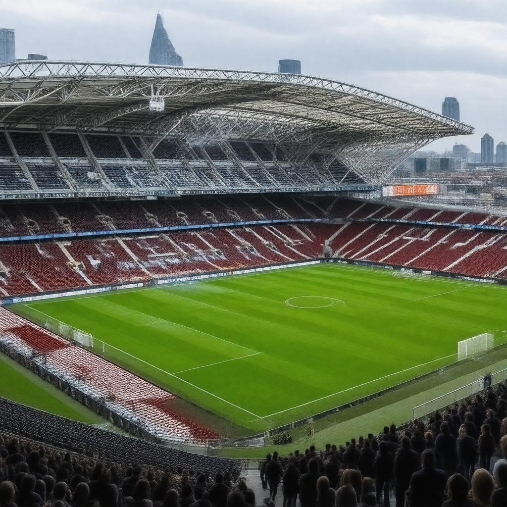 AI-created image of West Ham United Football Club