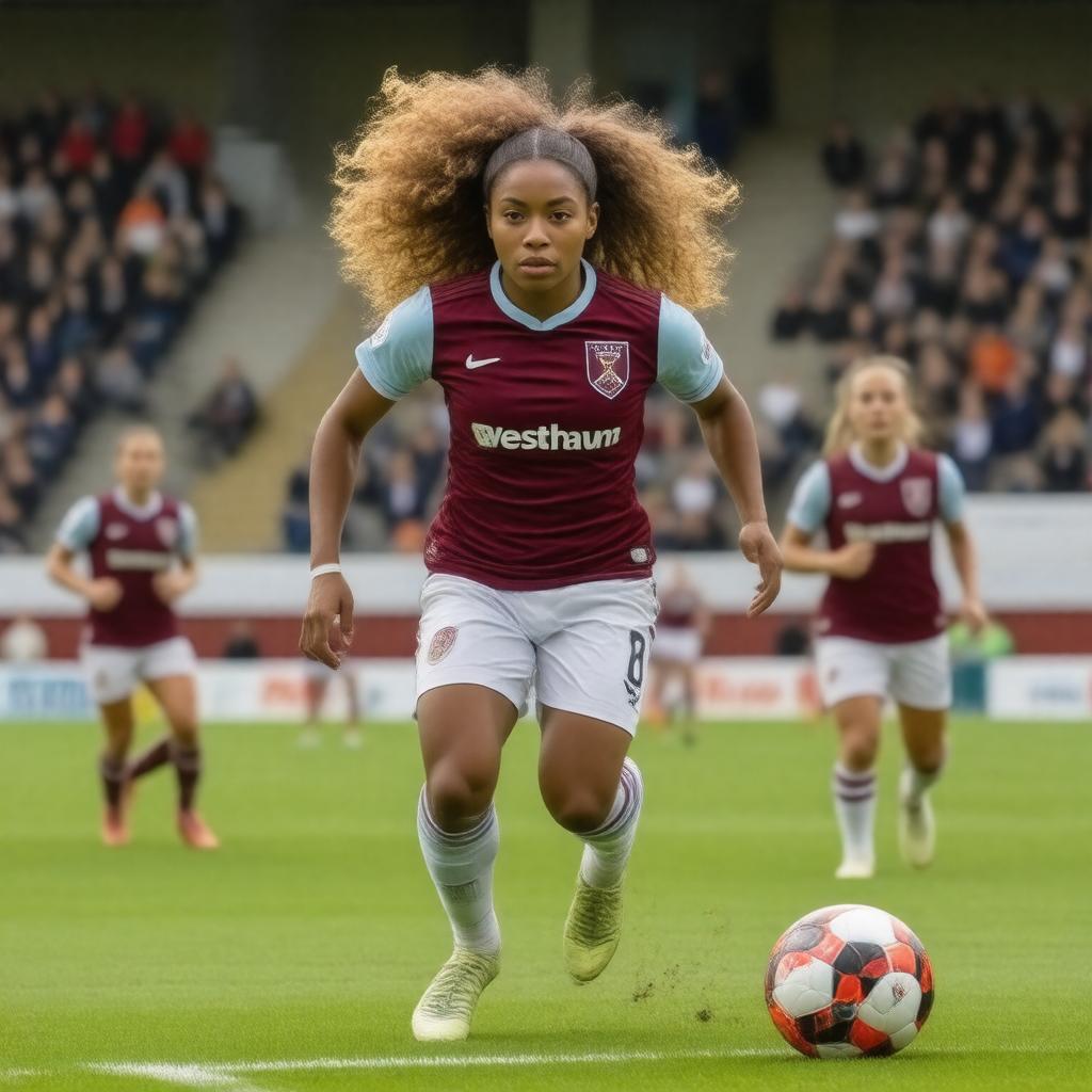 AI-created image of West Ham United Ladies