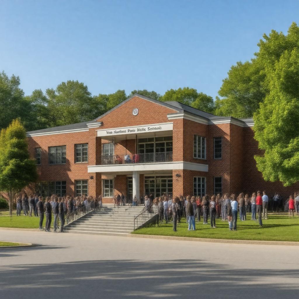 AI-created image of West Hartford Public Schools