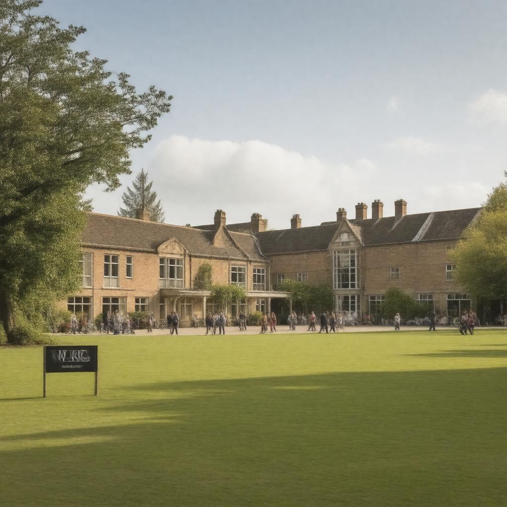AI-created image of West Kent College
