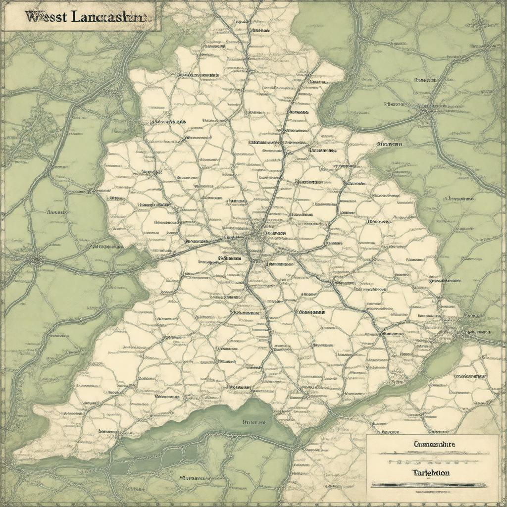 AI-created image of West Lancashire