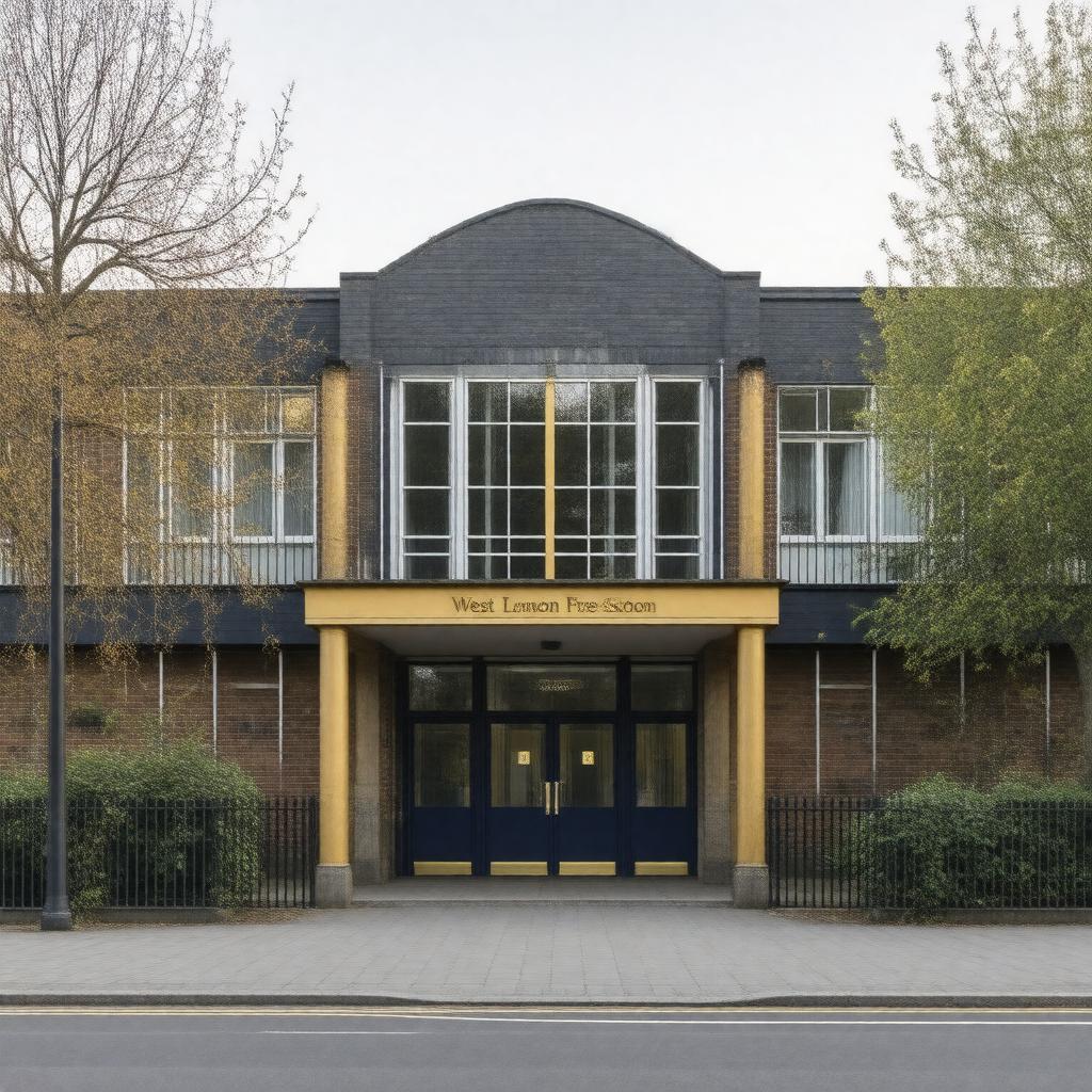 AI-created image of West London Free School