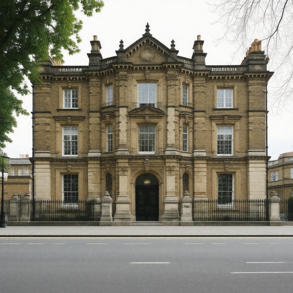 AI-created image of West London Hospital