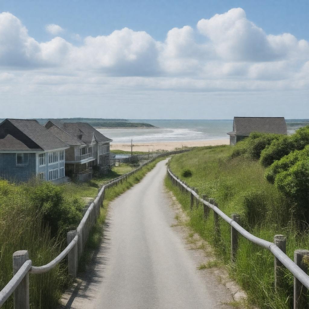 AI-created image of West Long Branch, New Jersey