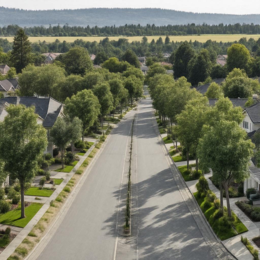 AI-created image of West Menlo Park