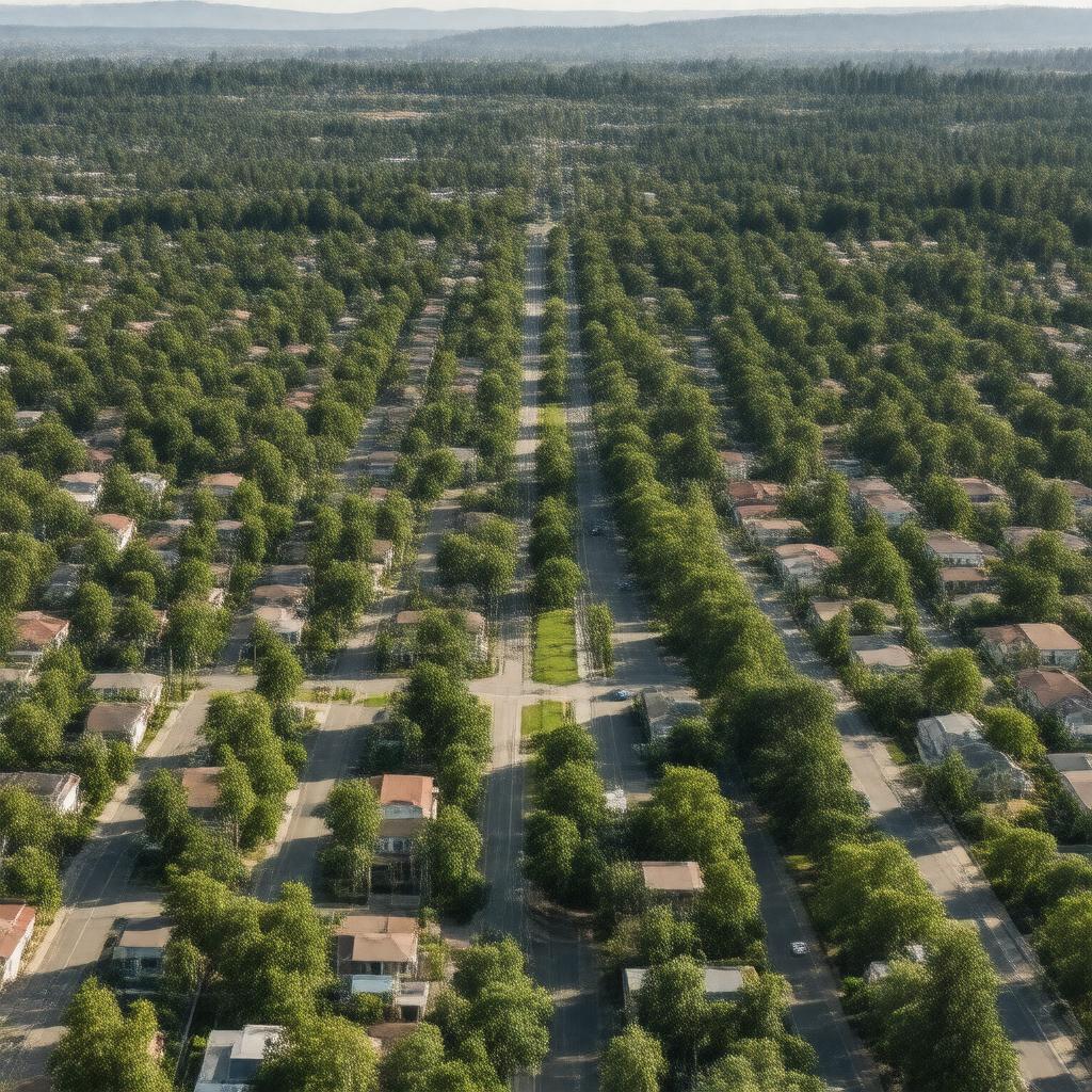 AI-created image of West Menlo