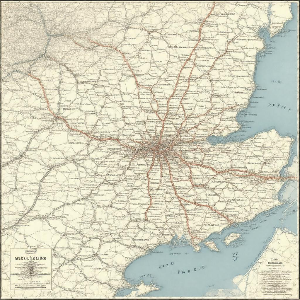 AI-created image of West Midlands
