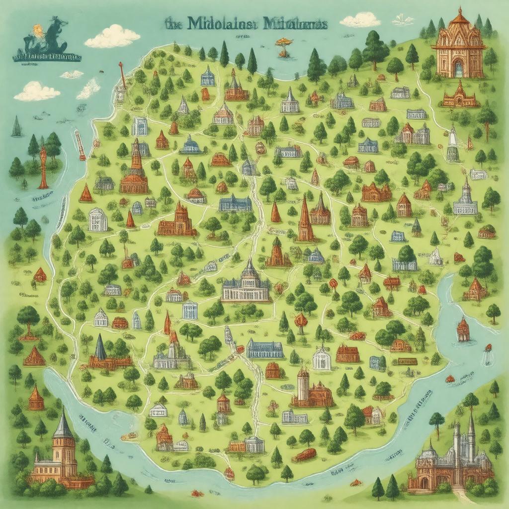 AI-created image of West Midlands Combined Authority