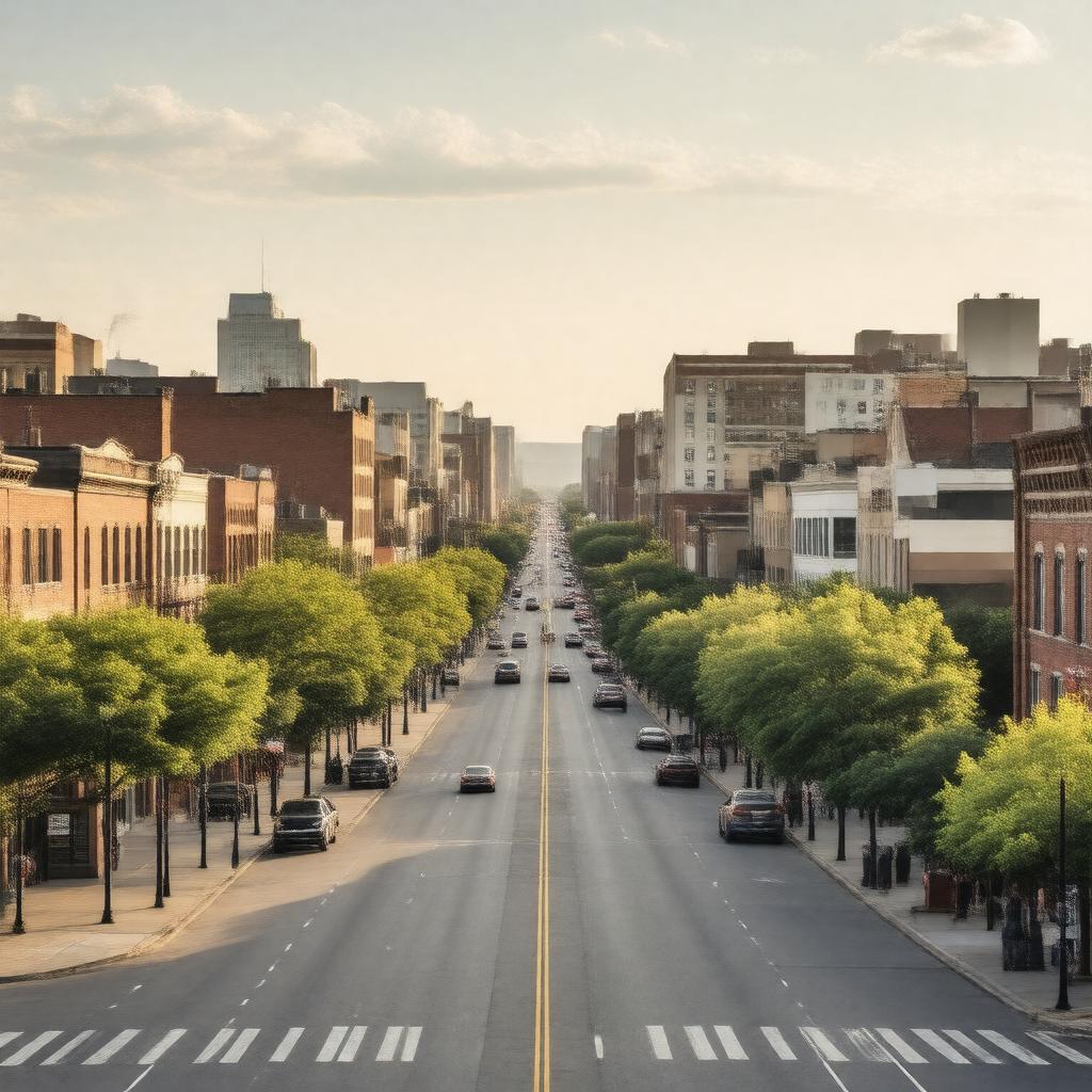 AI-created image of West Midtown