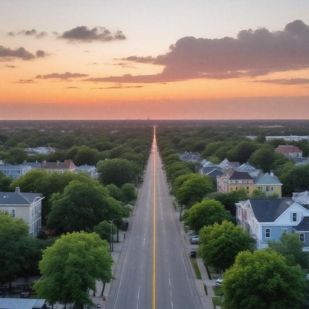 AI-created image of West Nashville, Tennessee