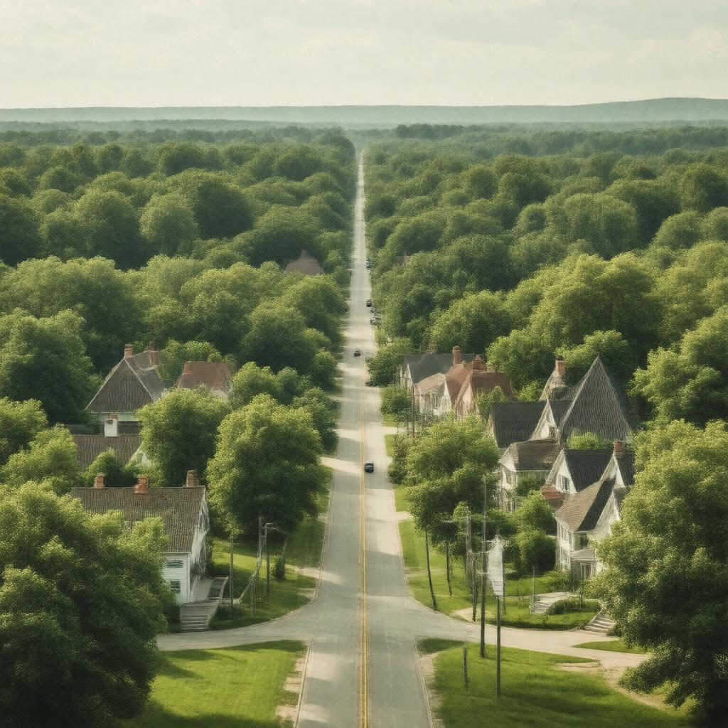 AI-created image of West Newton