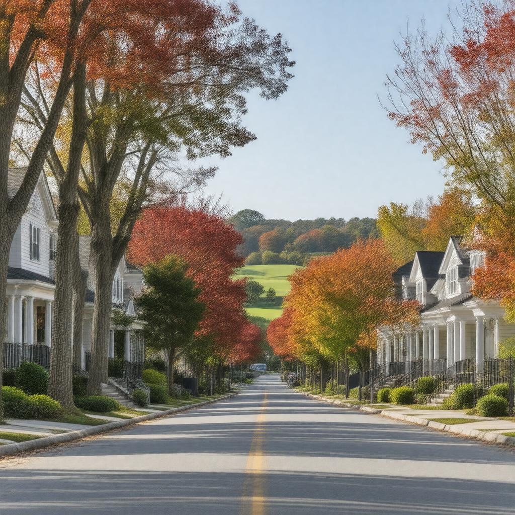 AI-created image of West Norwalk