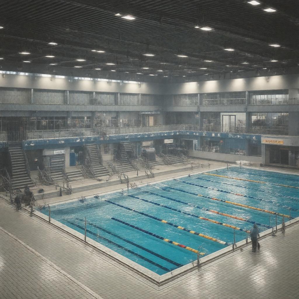 AI-created image of West Norwood Health and Leisure Centre